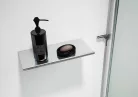 Polysan ESCA polc faliprofilhoz, 230x120mm, króm