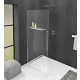 Polysan MODULAR SHOWER Fix zuhanyfal, törölközőtartó lyukakkal, 900mm, transzparent üveg
