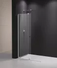 Polysan MODULAR SHOWER tolóajtó fix résszel, 1000mm, transzparent üveg