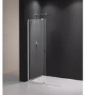 Polysan MODULAR SHOWER tolóajtó fix résszel, 1200mm, transzparent üveg