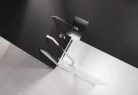 Polysan MODULAR SHOWER tolóajtó fix résszel, 1600mm, transzparent üveg
