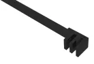 Polysan merevítő MS5 zuhanyajtóhoz, 1400mm, matt fekete