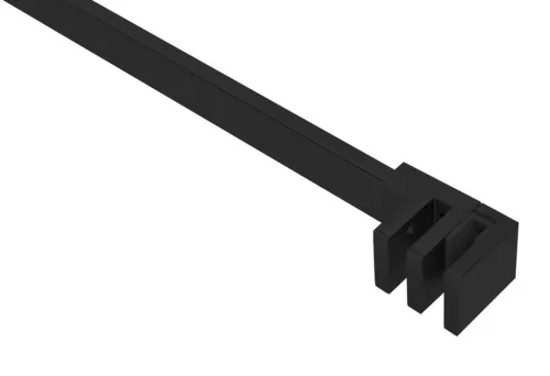 Polysan merevítő MS5 zuhanyajtóhoz, 1400mm, matt fekete
