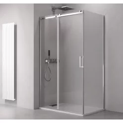 Polysan THRON LINE SQUARE szögletes zuhanykabin 1200x700mm, szögletes görgők