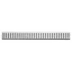 Alcaplast PURE fényes rács 550 mm zuhanyfolyókához (PURE-550L)