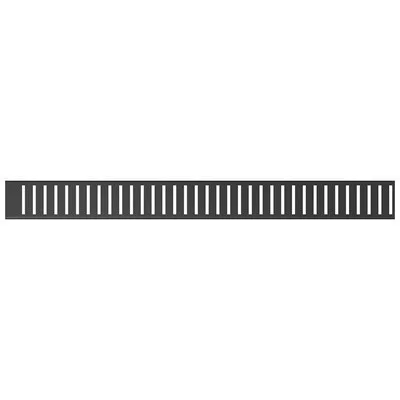 Alcaplast Pure Black perforált rács fekete 650 mm PURE-650BLACK rajza