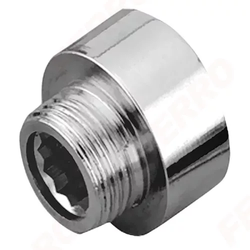 Ferro csaphosszabító toldóelem 3/4" rozetta nélkül 100°c, 10 bar 3/4" (R05)