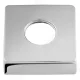 Ferro fali rozetta szögletes, króm 3/4" (R22W)