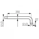 Ferro RN35 zuhanykar fejzuhanyhoz króm RN35