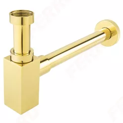   Ferro quadro szögletes búraszifon g5/4”x32 mm arany (S280G)