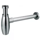 Ferro S286 ovális búraszifon 32 mm króm (S286)