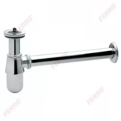Ferro S29 búraszifon dugóval 32 mm króm rajza