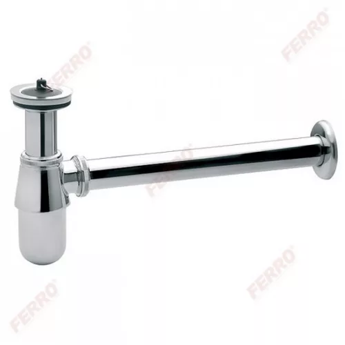 Ferro S29 búraszifon dugóval 32 mm króm rajza