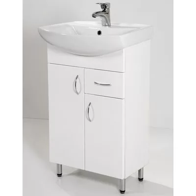 HB Standard 65F fürdőszobaszekrény mosdóval fiókkal SA65F