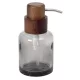 FIGO szappanadagoló, 300ml, füstüveg/fa (08387)