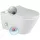 Sapho AVVA RIMLESS fali WC bidézuhannyal fehér SAPHO-100315 rajza