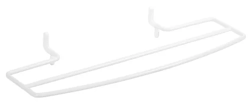 Törölközőtartó radiátorra, 214x600 mm, acél, fehér (1306-09B)