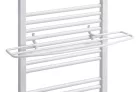 Törölközőtartó radiátorra, 214x600 mm, acél, fehér (1306-09B)