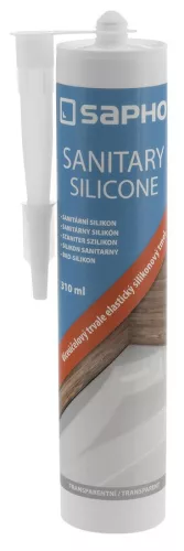Sapho Ecetsavas szaniter szilikon, 310ml, áttetsző
