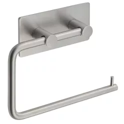 Öntapadós WC-papírtartó, inox (33207)