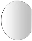 DARA CUT LED tükör fűtőszállal, 20W, átm.:100x90cm (34900CI)
