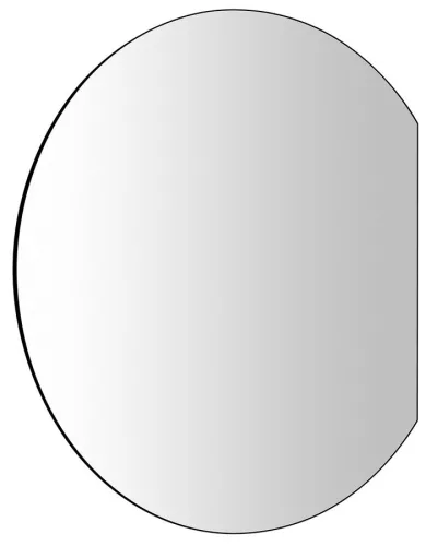 DARA CUT LED tükör fűtőszállal, 20W, átm.:100x90cm (34900CI)