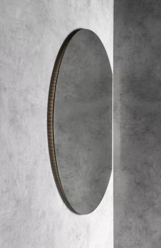 DARA CUT LED tükör fűtőszállal, 20W, átm.:100x90cm (34900CI)