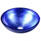 Sapho MURANO BLU üvegmosdó, átm:40x14cm, kék