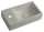 Sapho SMALL CREST betonmosdó, balos, 40x22cm, homokkő