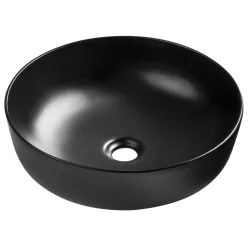 Sapho RONDEA kerámiamosdó, átm.:41cm, matt fekete