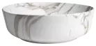 Sapho RONDEA kerámiamosdó, átm.:41cm, bianco carrara