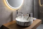 Sapho RONDEA kerámiamosdó, átm.:41cm, bianco carrara