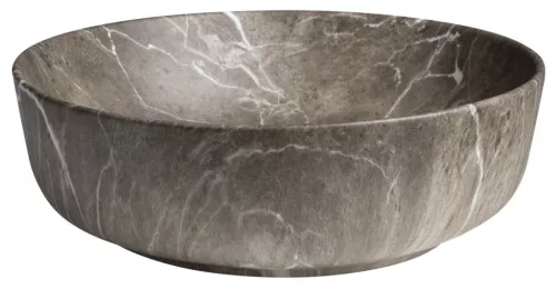 Sapho RONDEA kerámiamosdó, átm.:41cm, breccia mramor