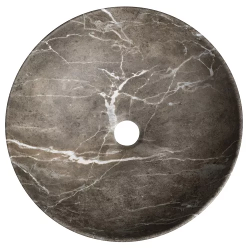 Sapho RONDEA kerámiamosdó, átm.:41cm, breccia mramor