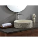 Sapho ISPIR betonmosdó, átm.:40cm, világos szürke