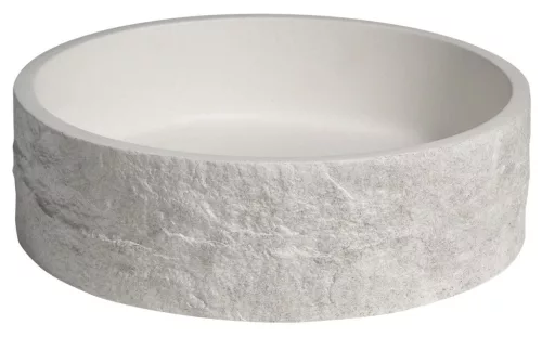Sapho ISPIR betonmosdó, átm.:40cm, világos szürke