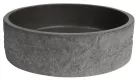 Sapho ISPIR betonmosdó, átm.:40cm, fekete gránit