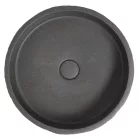 Sapho ISPIR betonmosdó, átm.:40cm, fekete gránit