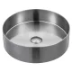 Sapho AURUM mosdó klik-klak lefolyóval, átm.:38cm, szálcsiszolt INOX