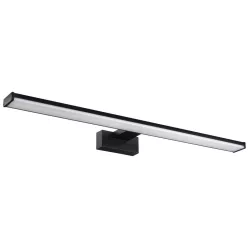 Sapho CHICAGO XL LED világítás, 600x120x40mm, 12W, 230V, matt fekete