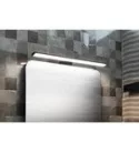 Sapho CHICAGO XL LED világítás, 600x120x40mm, 12W, 230V, matt fekete