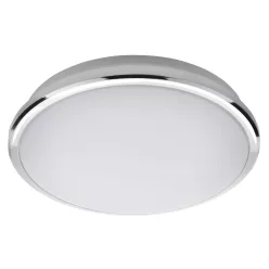 Sapho SILVER mennyezeti lámpa, átm.:29cm, 10W, 230V, 3000K/4000K/6500K, króm