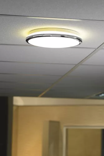 Sapho SILVER mennyezeti lámpa, átm.:29cm, 10W, 230V, 3000K/4000K/6500K, króm