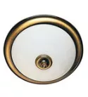 Sapho GLOSTER mennyezeti lámpa 2x E14, 40W, 230V, bronz