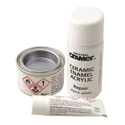 Sapho REPAIR KIT javító szett - kerámia, zománc és akril, fehér
