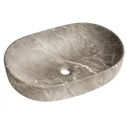 Sapho CALEO kerámiamosdó, 60x42cm, breccia márvány