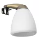 Sapho CANDELA LED fali világítás, 4W, 83x108x114mm, IP44, bronz