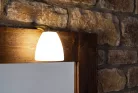 Sapho CANDELA LED fali világítás, 4W, 83x108x114mm, IP44, bronz