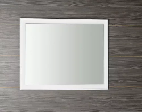 FLUT LED keretes tükör, 90x70cm, fehér (FT090)