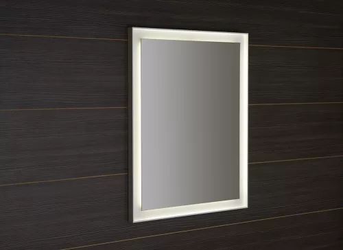 FLUT LED keretes tükör, 90x70cm, fehér (FT090)